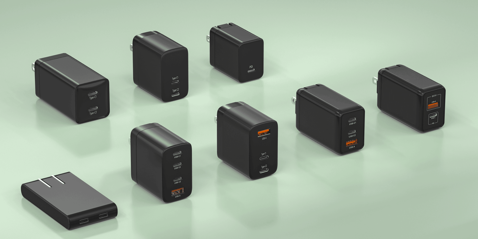 65W GaN Charger Family